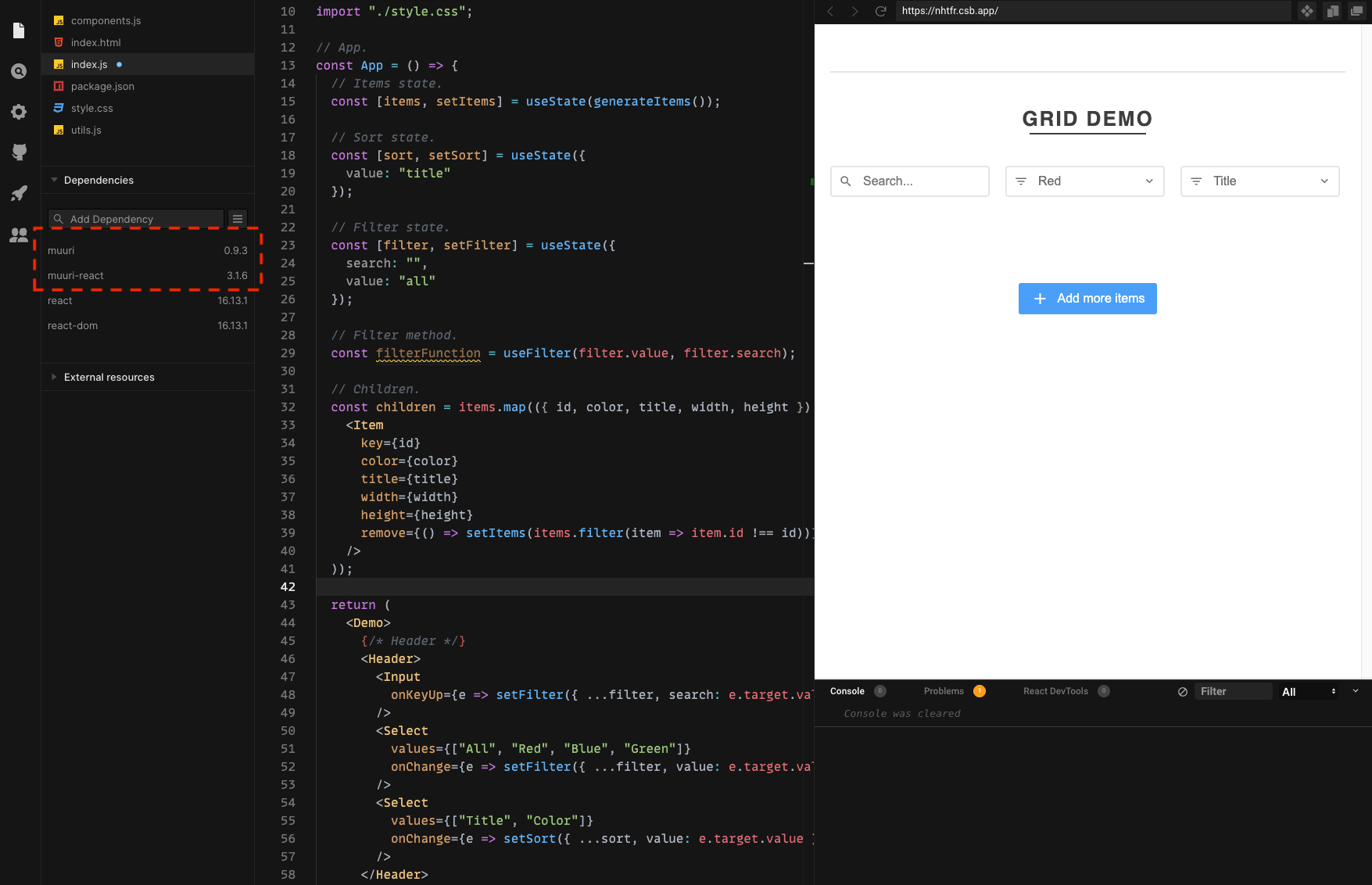 The layout engine for React BestofReactjs