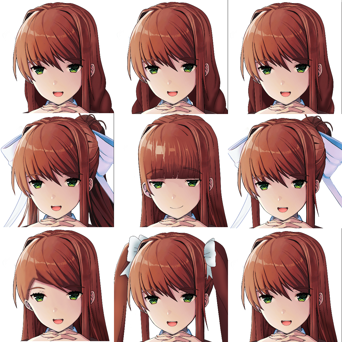 Add "Closet" for changing Monika's outfit and hair · Issue 703