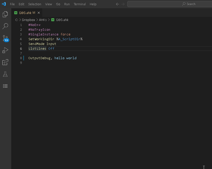 Open standard autohotkey chmhelp file with a command near keyboard