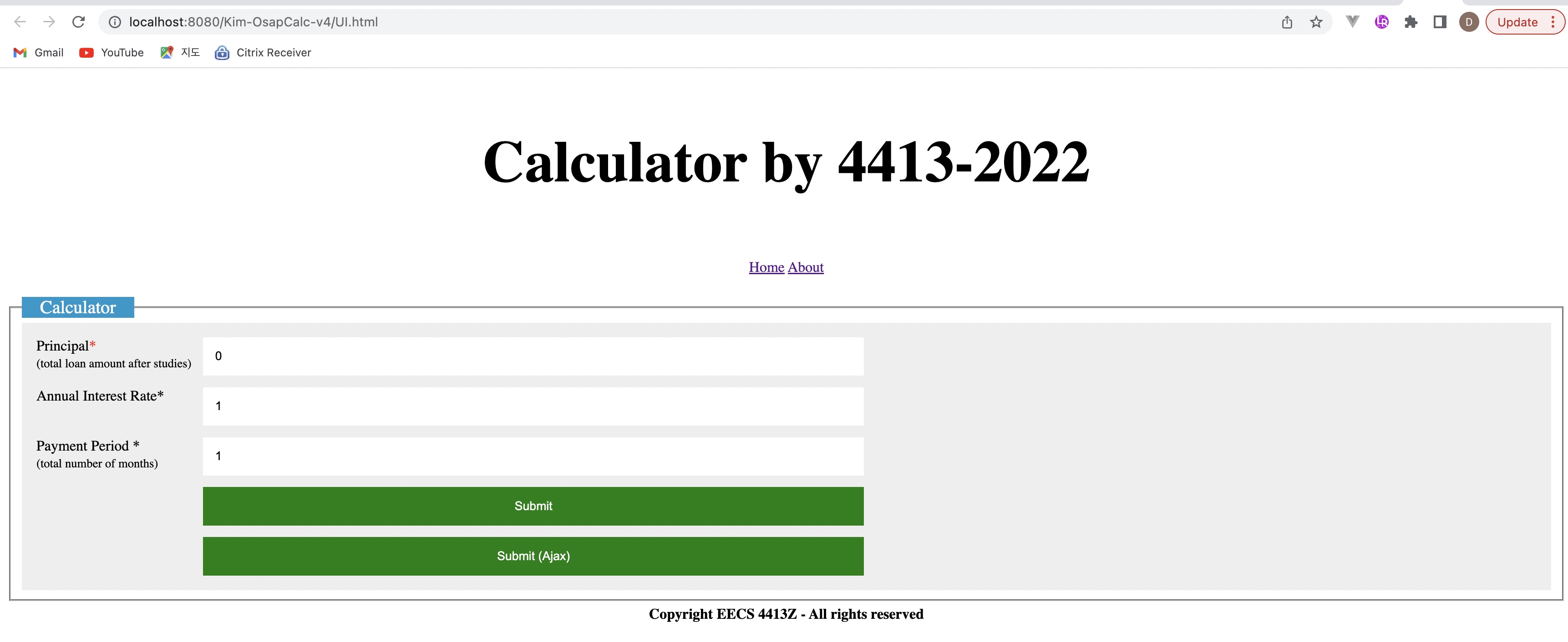 GitHub dohyun97/Calculator Osap calculator