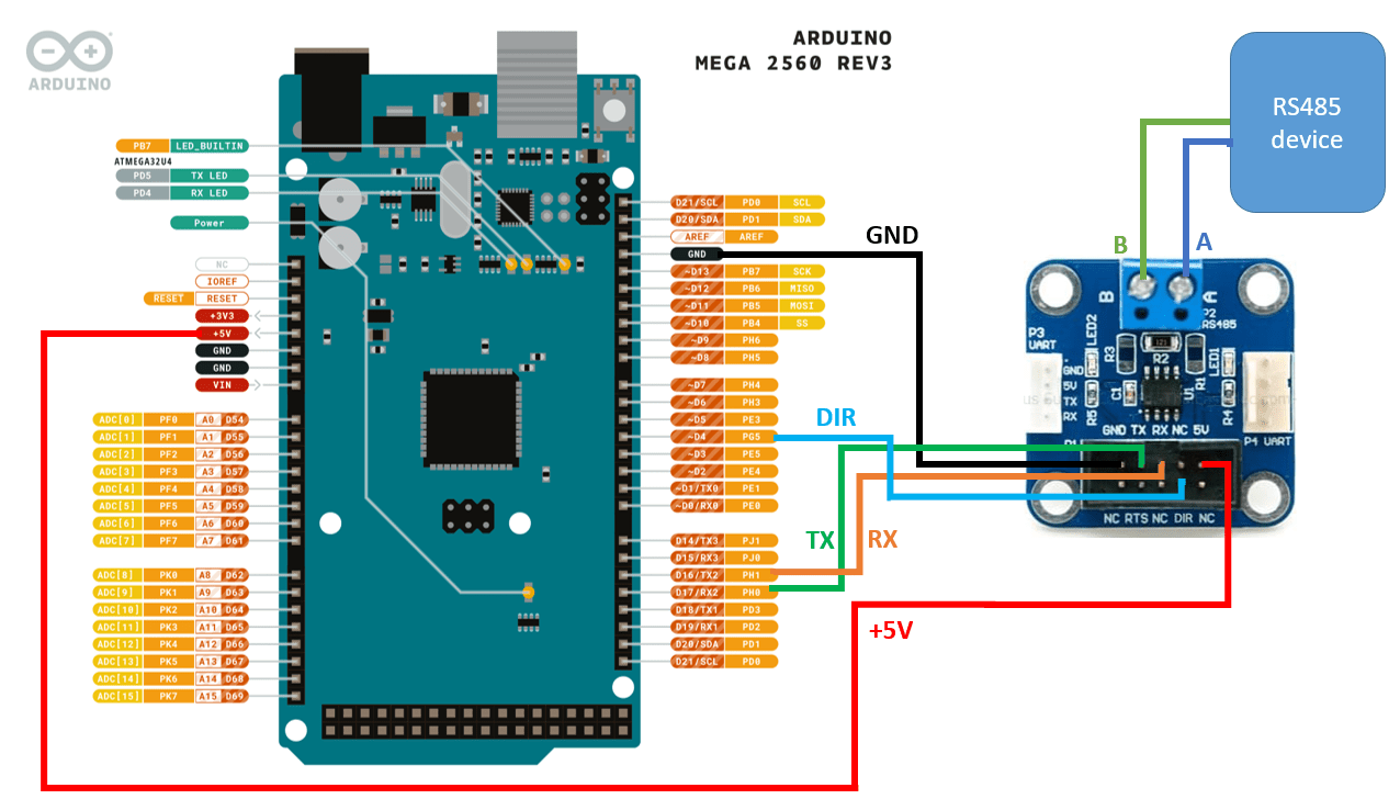 GitHub ThaiEasyElec/RS485_to_Serial_UART_Module_Arduino_Examples