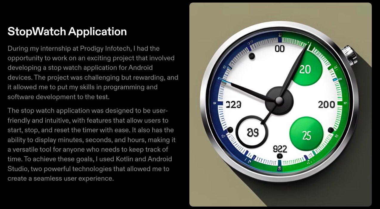 Simple StopWatch App using Kotlin