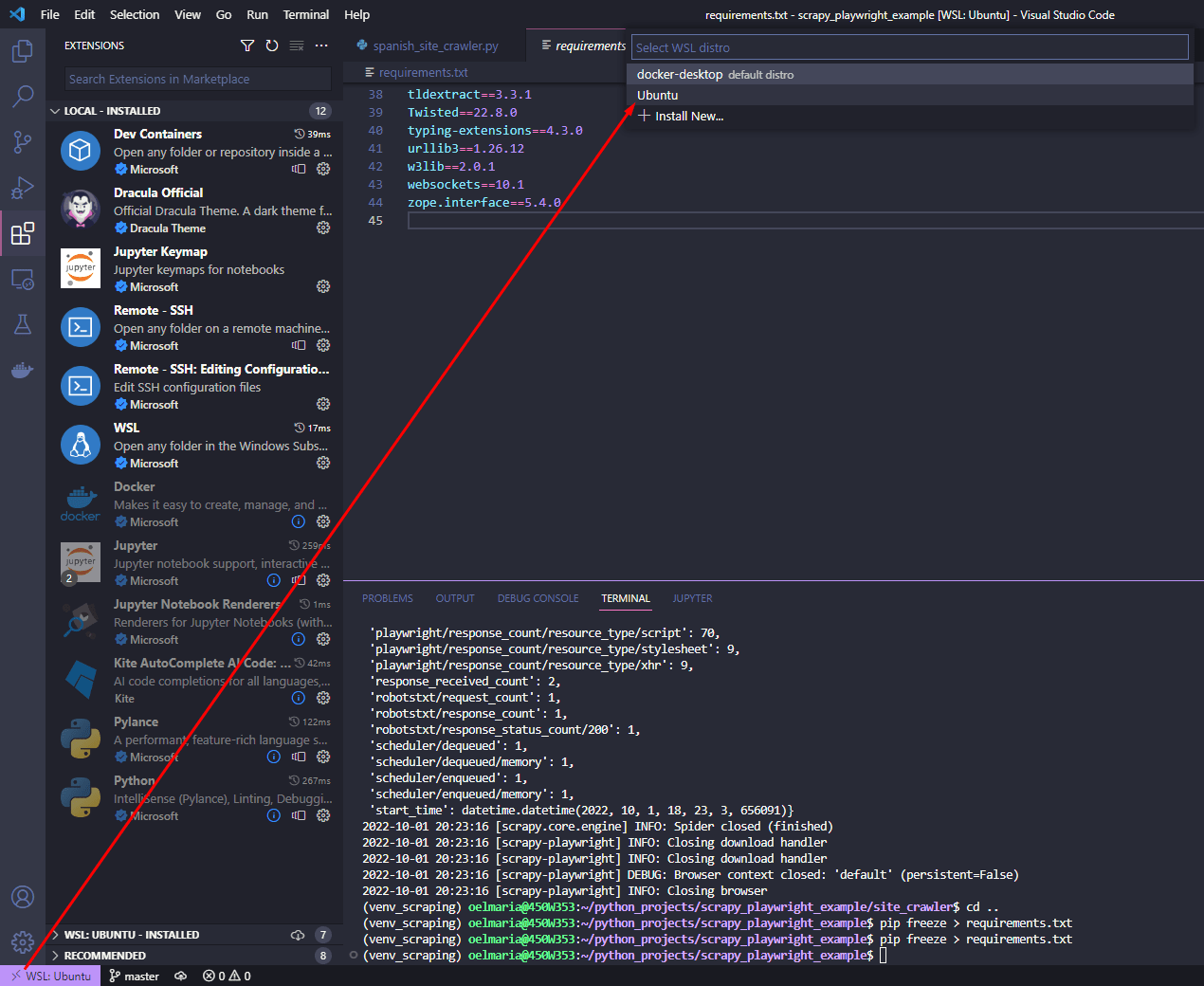 GitHub omarelmaria/scrapy_playwright_example This repo contains a