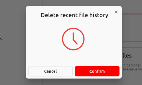 PrivacyPage improve dialog animations · Issue 272