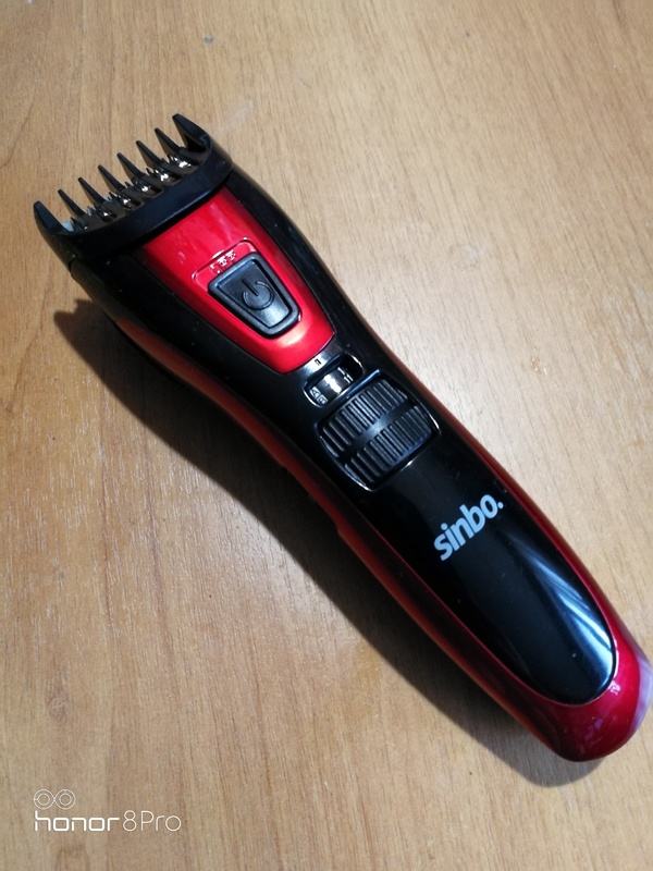 Машинка для стрижки SINBO SHC 4370 красный, отзывы
