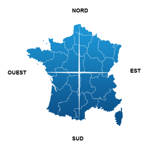 Carte Avec Nord Sud Est Ouest carte de france avec nord sud est et ouest» Info ≡ Voyage Carte Plan
