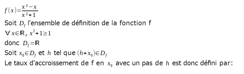 Comment Savoir Si Une Fonction Est Dérivable