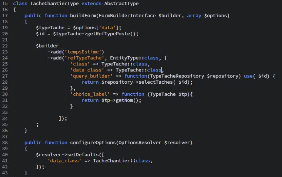 Symfony 4 Form EntityType query_builder par Davemo page 1