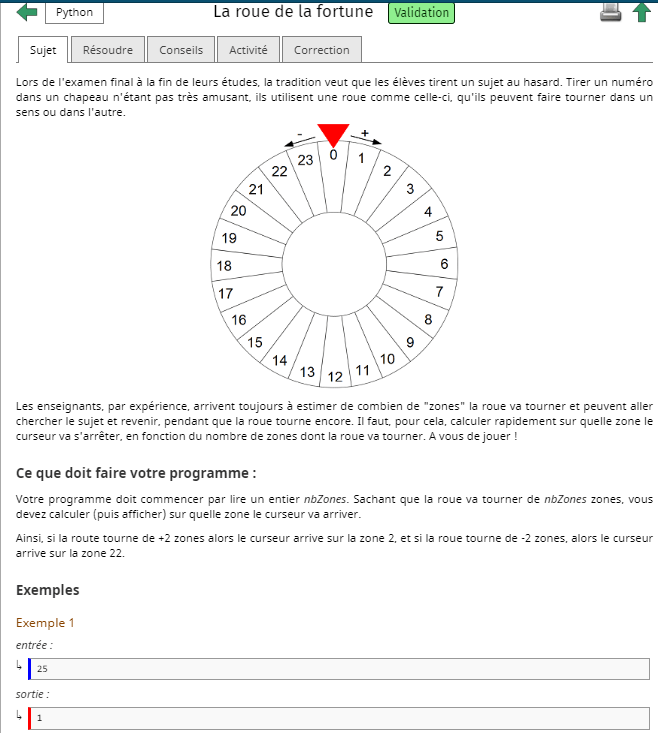 [Résolu] Roue de la fortune France ioi 12 tests sur 13 par Benji27974