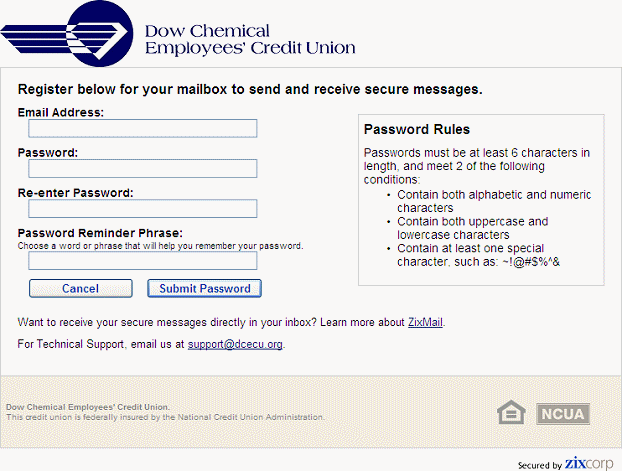 Dow Chemical Employees Credit Union Secure Email User Awareness Program
