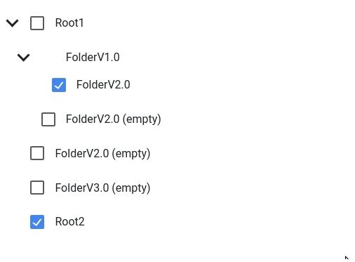 Treeview checkbox bug Material Design for Bootstrap