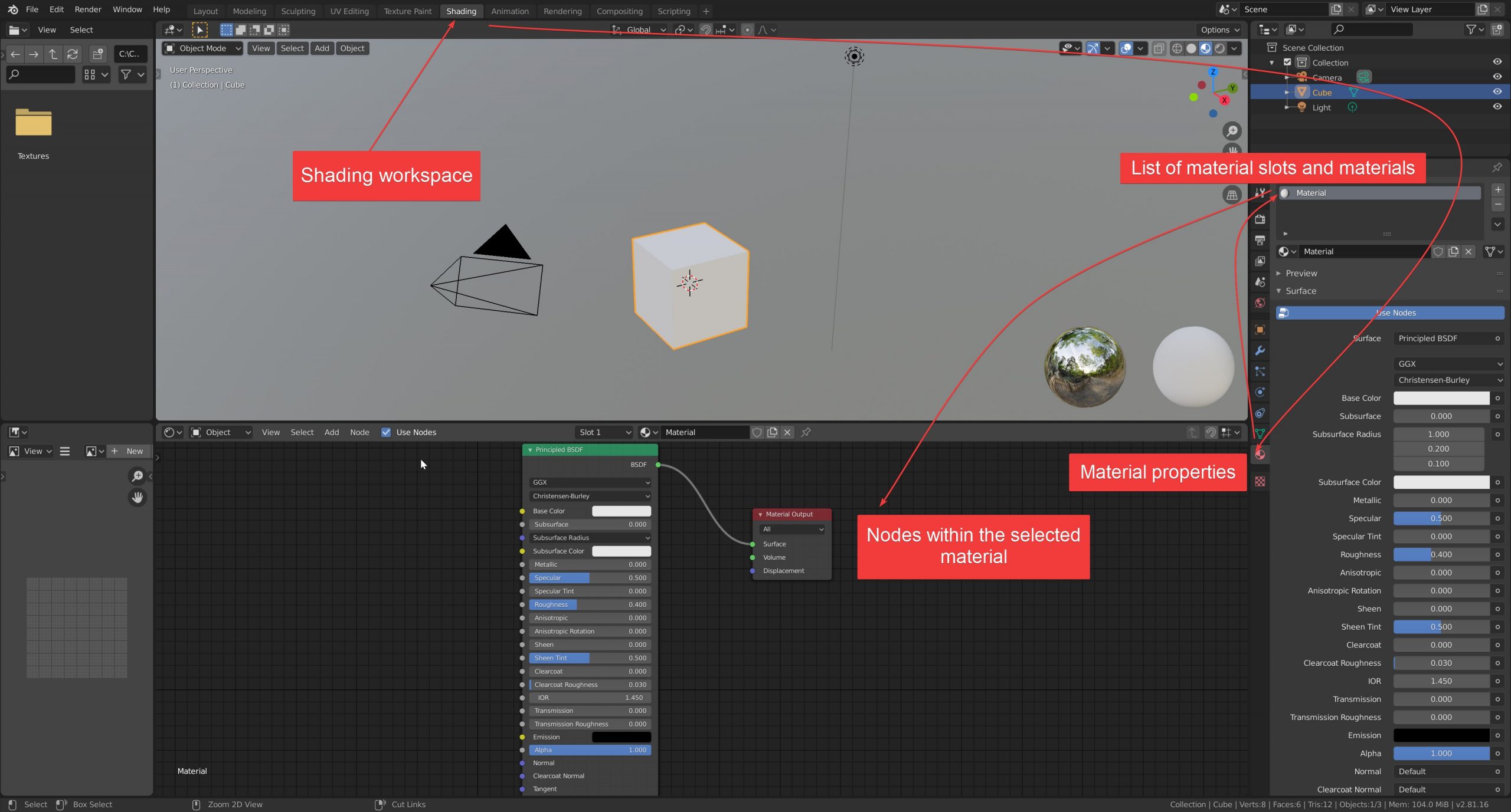 The complete beginners guide to Blender nodes, Eevee, Cycles and PBR