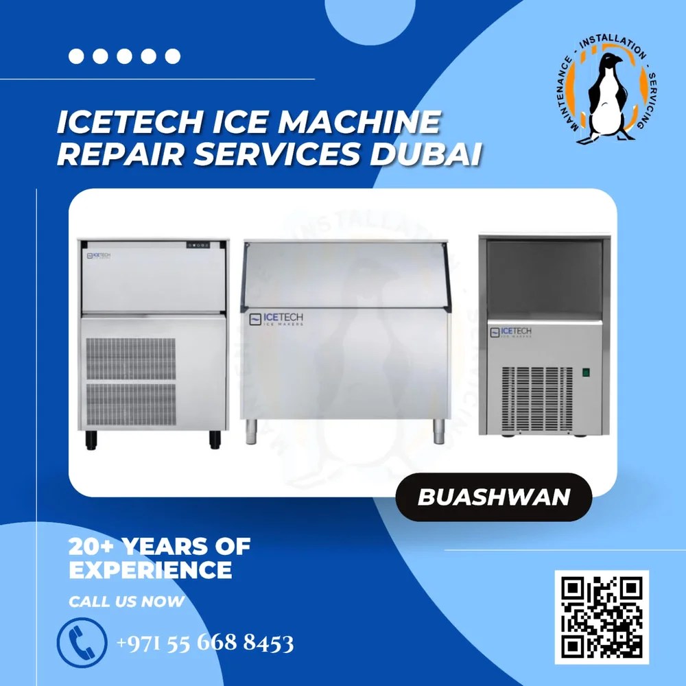 Expert Icetech Ice Maker repair Dubai New old Ice machines fix