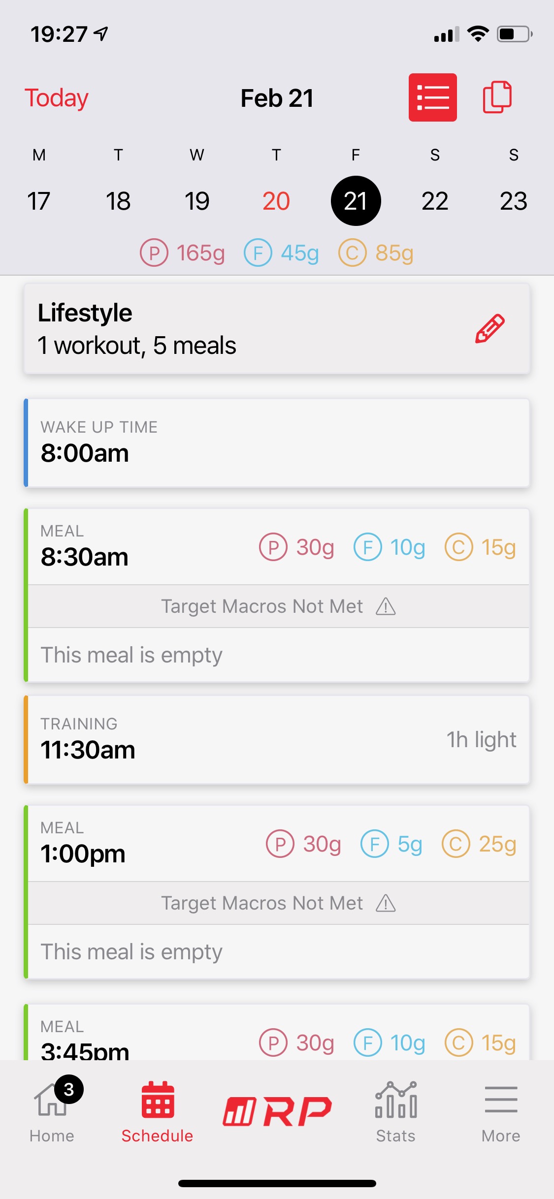 The RP diet app vs MyFitnessPal Fuel Chefs Fuel your body