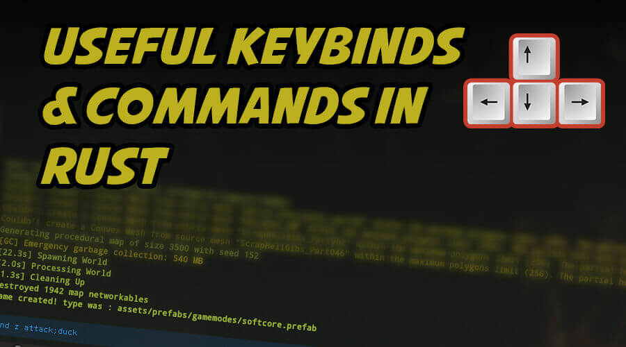 Useful Keybinds & Commands in Rust