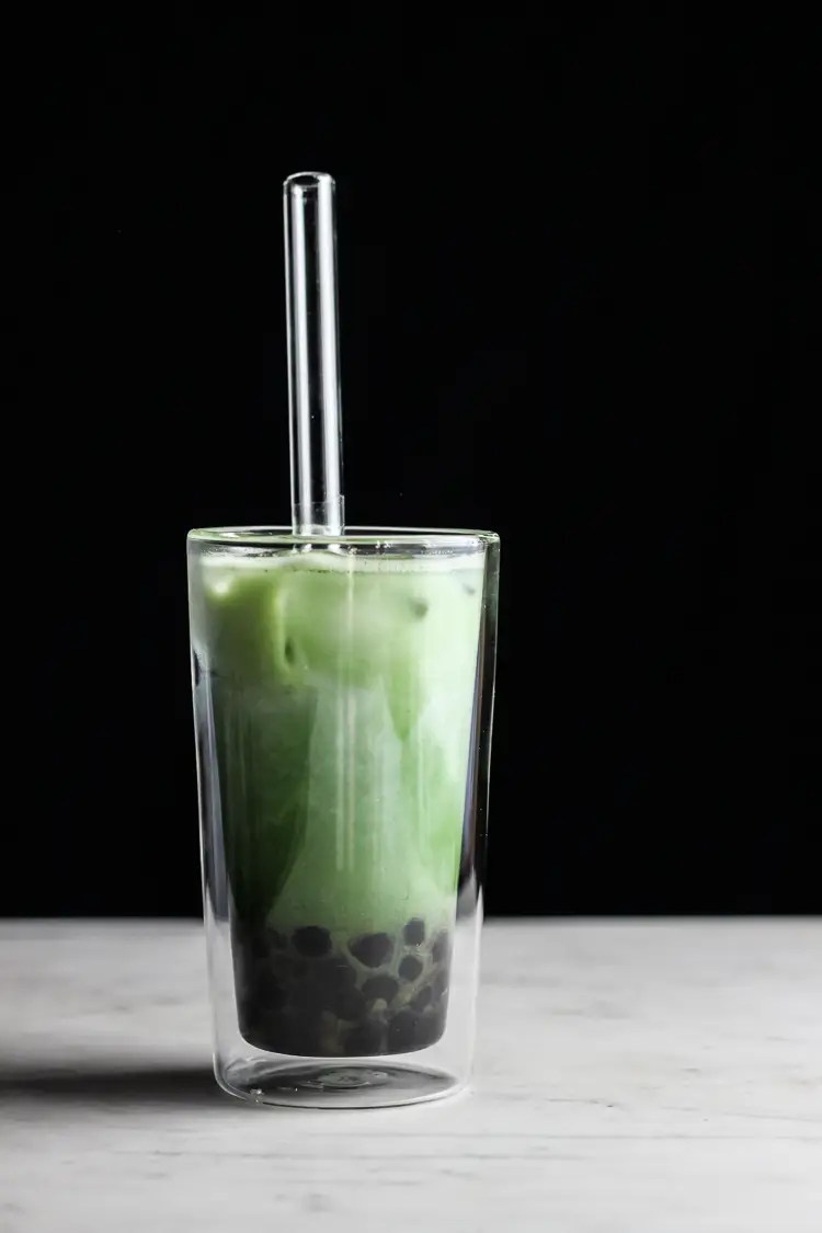 HEMMAGJORD MATCHA BOBA TEA! (MATCHA BUBBLE TEA RECEPT) Bobatea