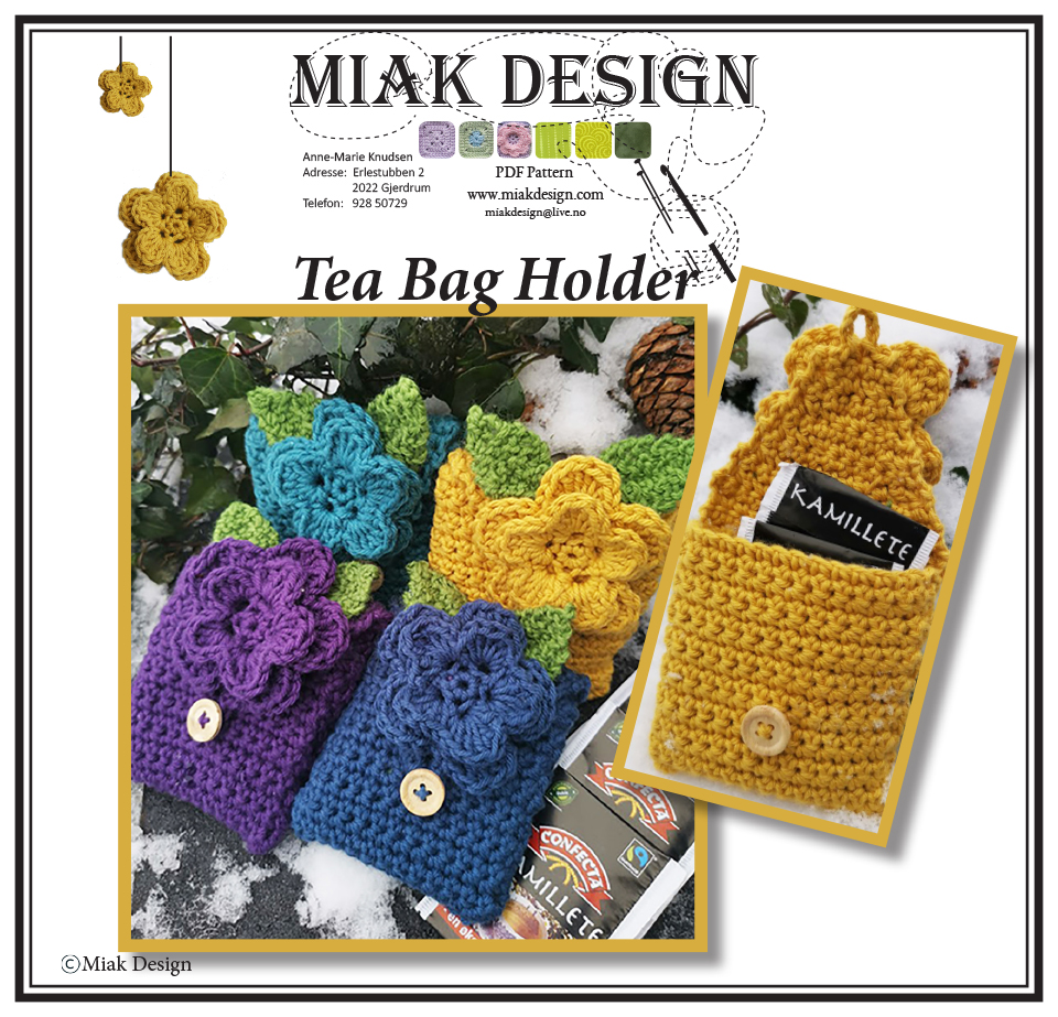 Tea Bag HolderNorwegian Pattern Miak Design