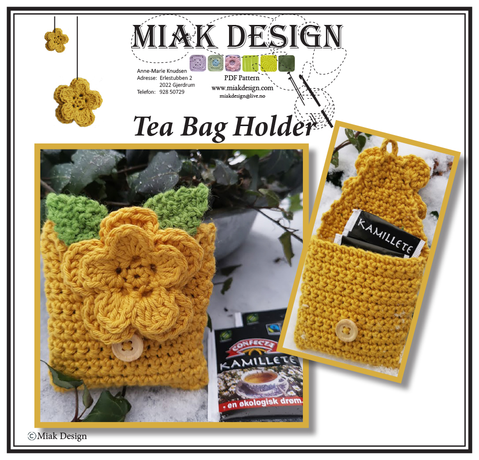 Tea Bag HolderNorwegian Pattern Miak Design