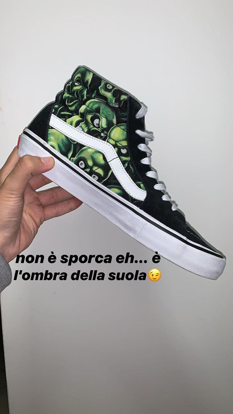 Vans x supreme green skull Meetapp