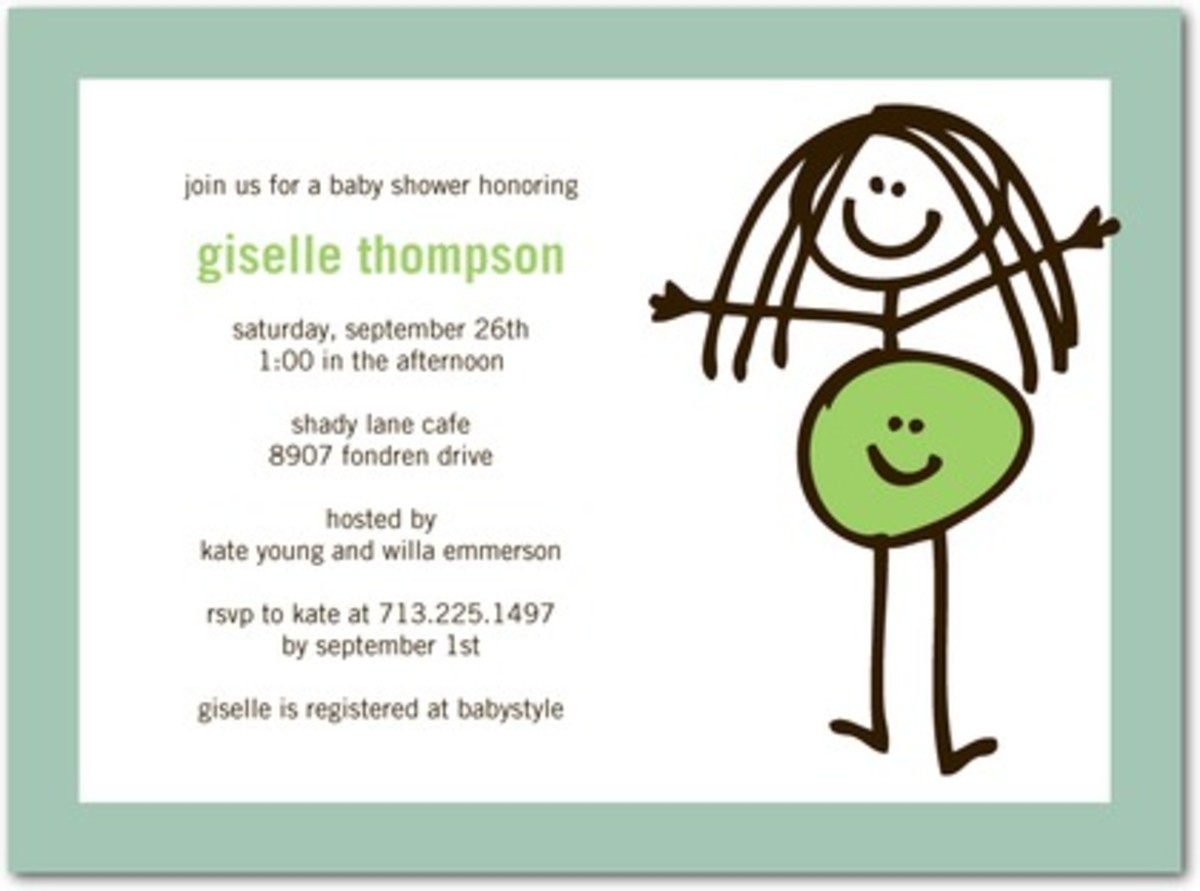 20 Funny & Unique Baby Shower Invitations HubPages