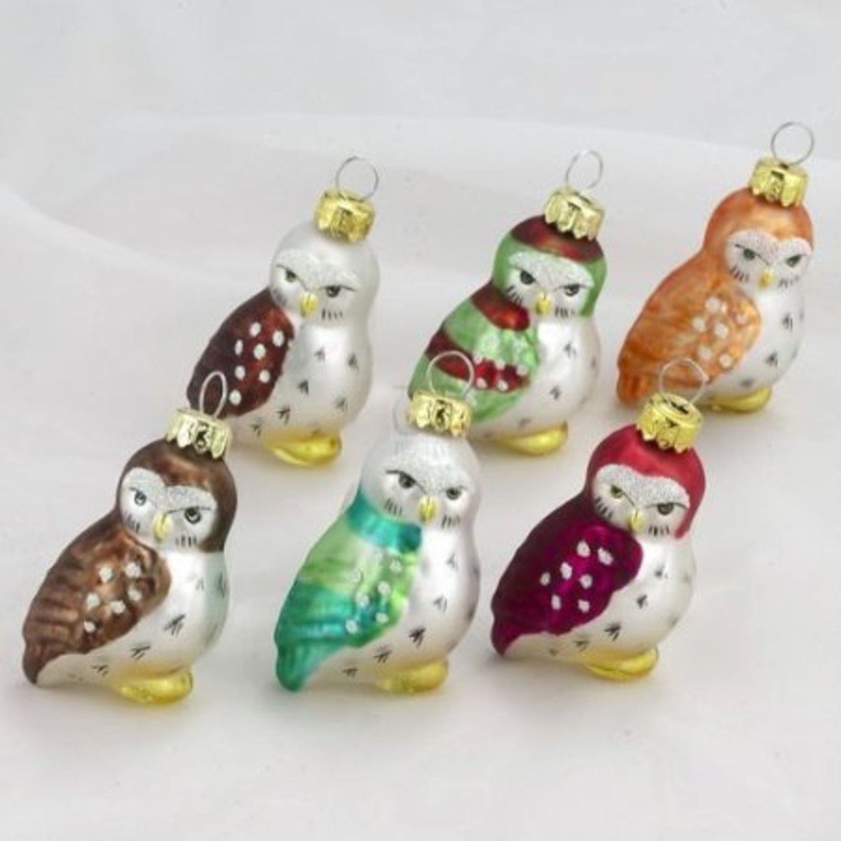 Owl Christmas Tree Ornaments