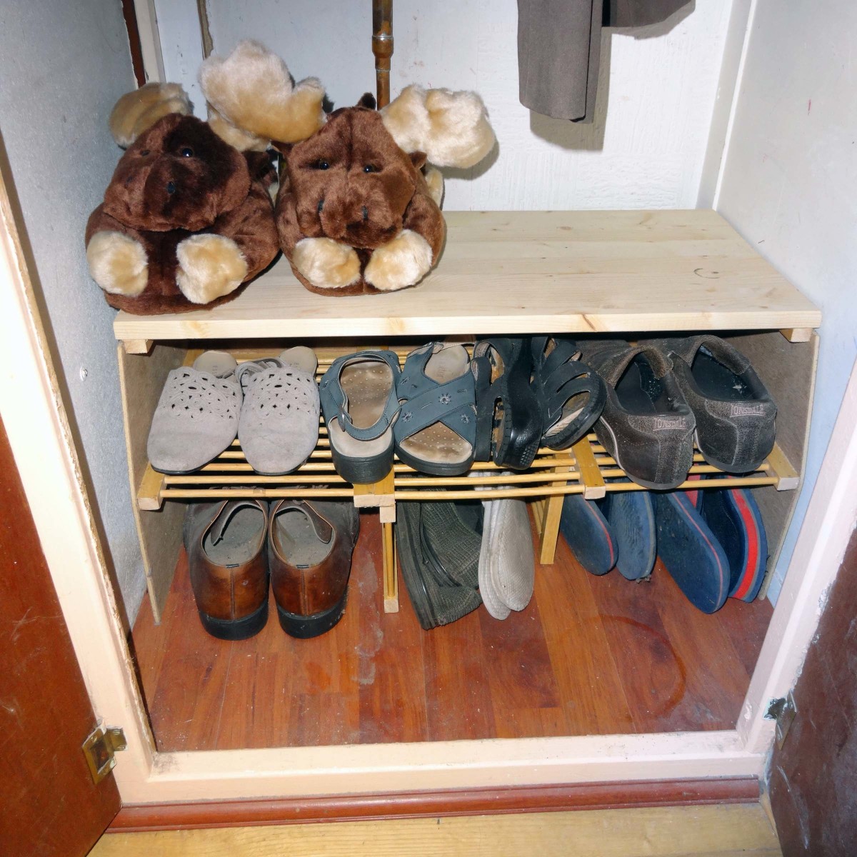 Making a Shoe Rack From an Old Dish Rack HubPages