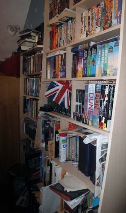 How to make shelving from recycled laminated chipboard furniture