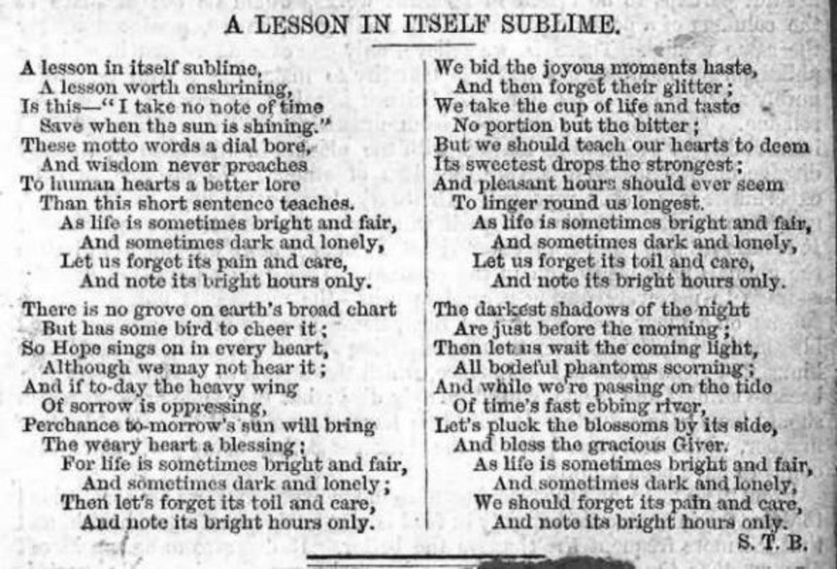 19th Century Poetry in Britain and America HubPages