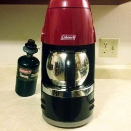 My Favorite Camping Gadget: The Portable Coleman Propane Coffee Maker