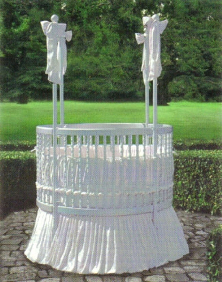 Round Baby Cribs