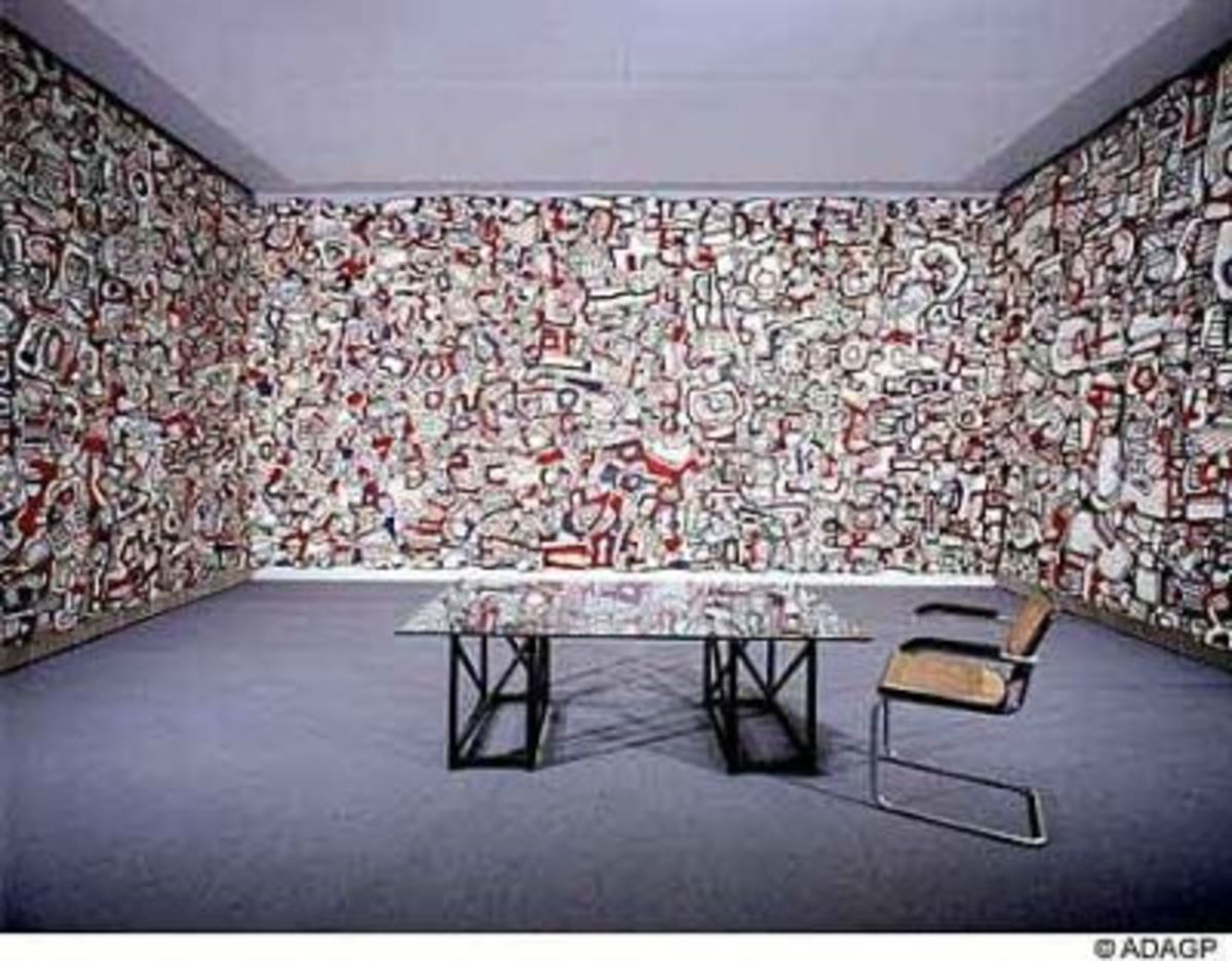 Artist Jean Dubuffet