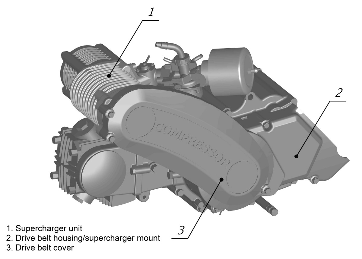 Supercharger Kit for 49cc, 50cc125cc Motorcycle, Scooter, Dirt, Pit