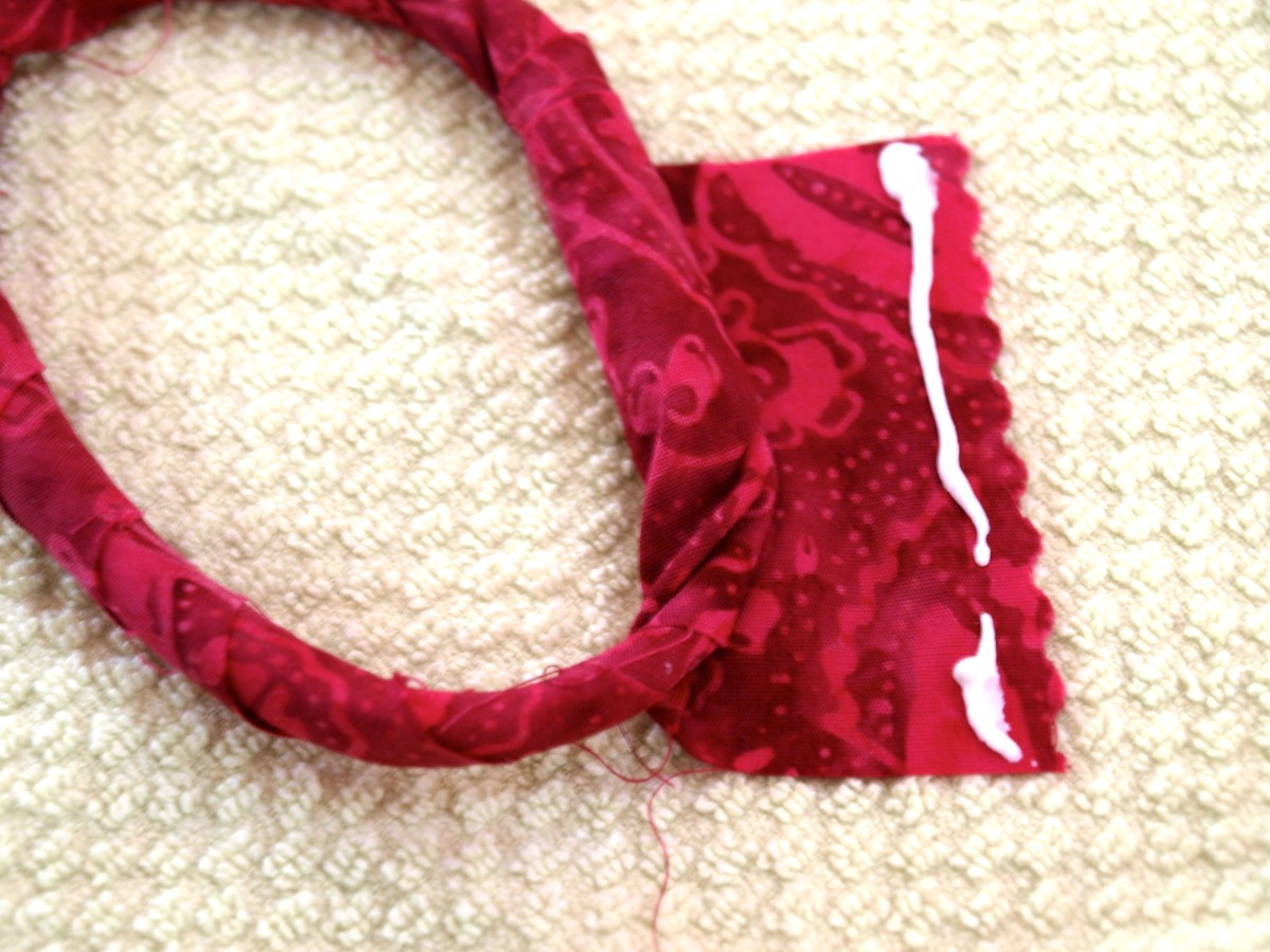 How to Make a FabricWrapped Cord Necklace or Bracelet