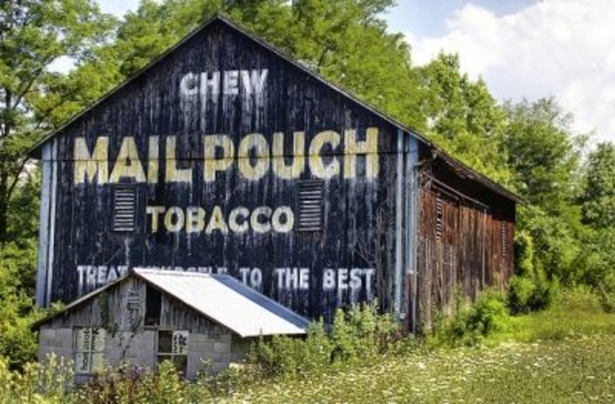 Searching for Old Barn Advertisement Signs