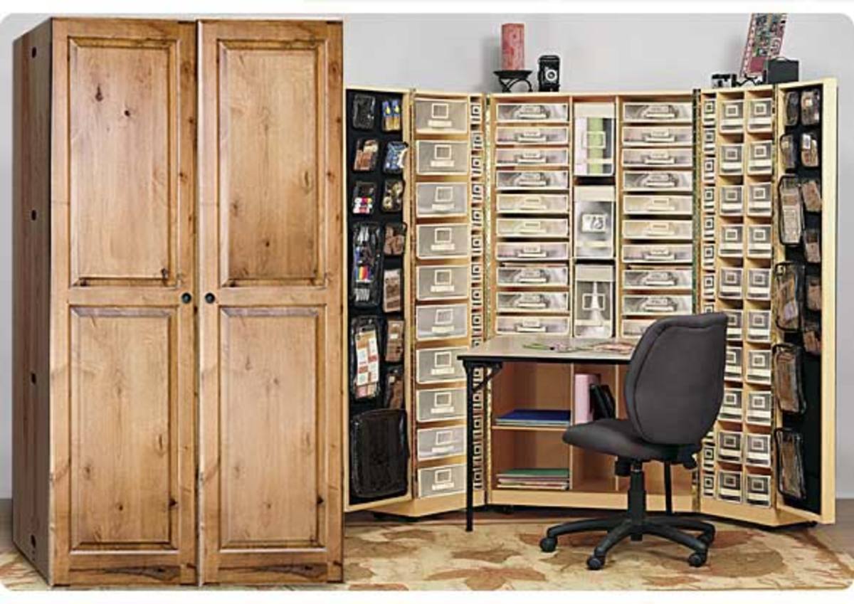 Scrapbook Furniture for Organizing and Storing your Supplies HubPages