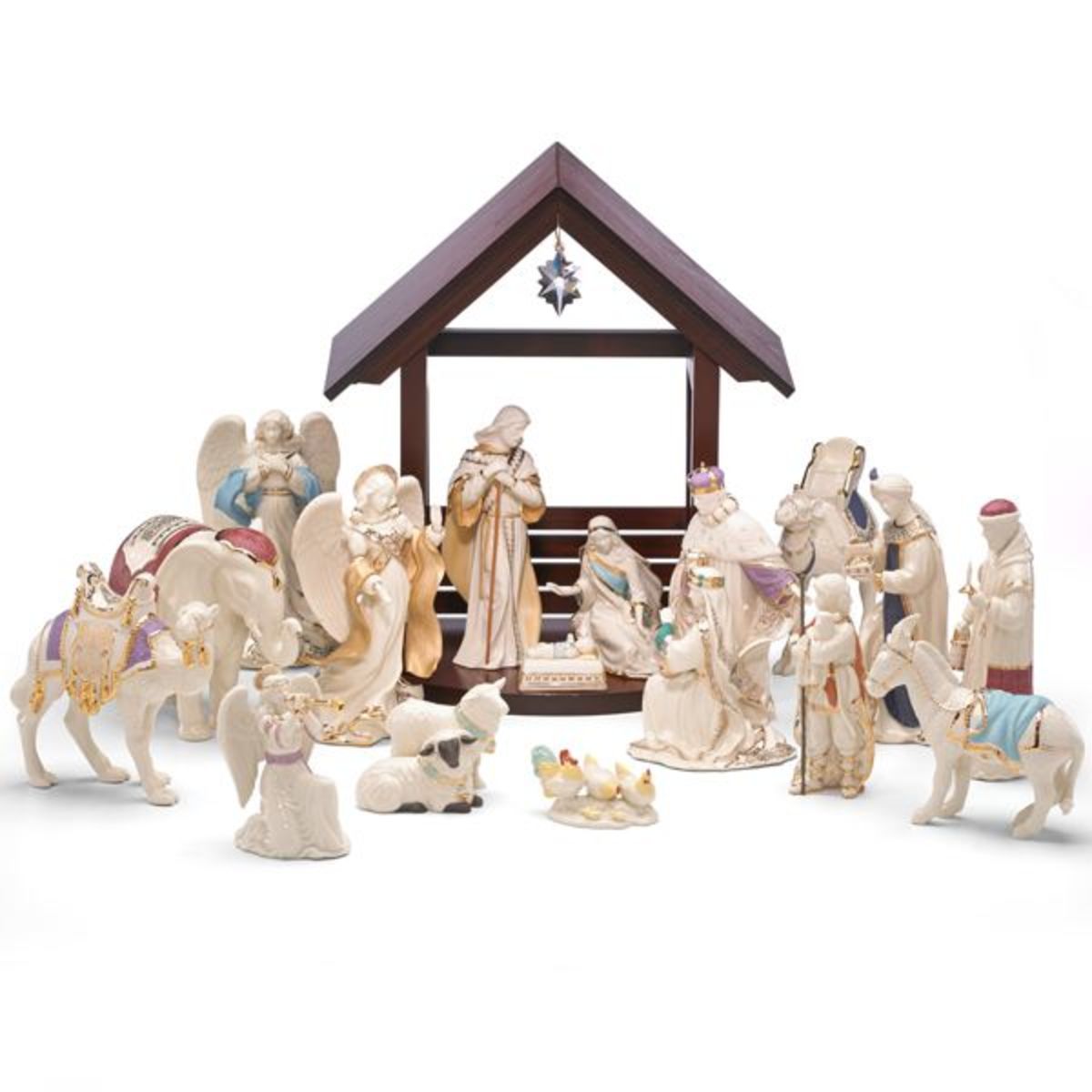 Best Crystal and Handcrafted Nativity Sets Home Holiday Decorations
