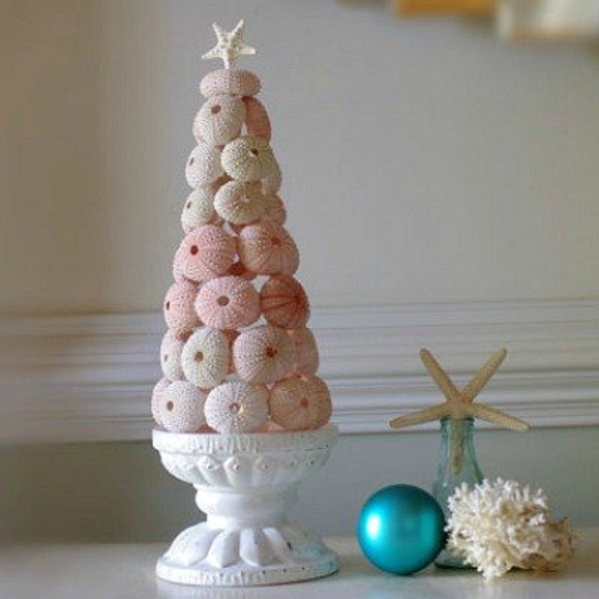 How to Make Seashell Christmas Tree Topiaries hubpages