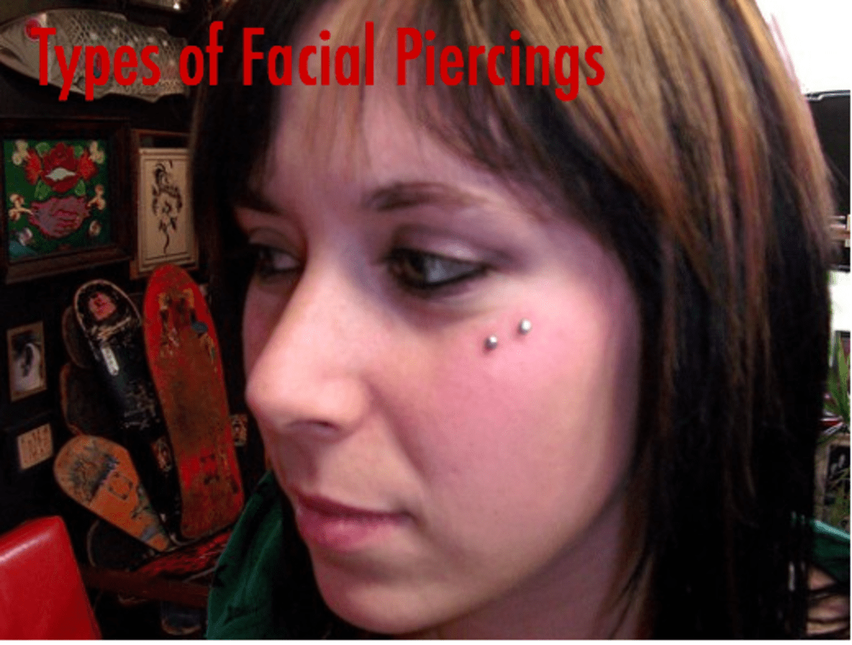 Different Kinds of Facial Piercings TatRing