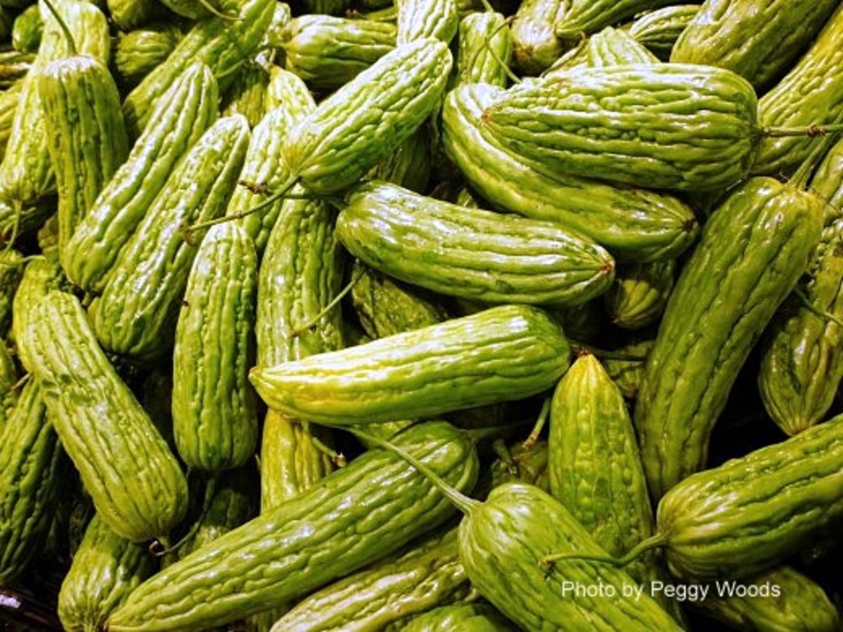 Bitter Melon Salad Recipe Food Preparation and Reported Health