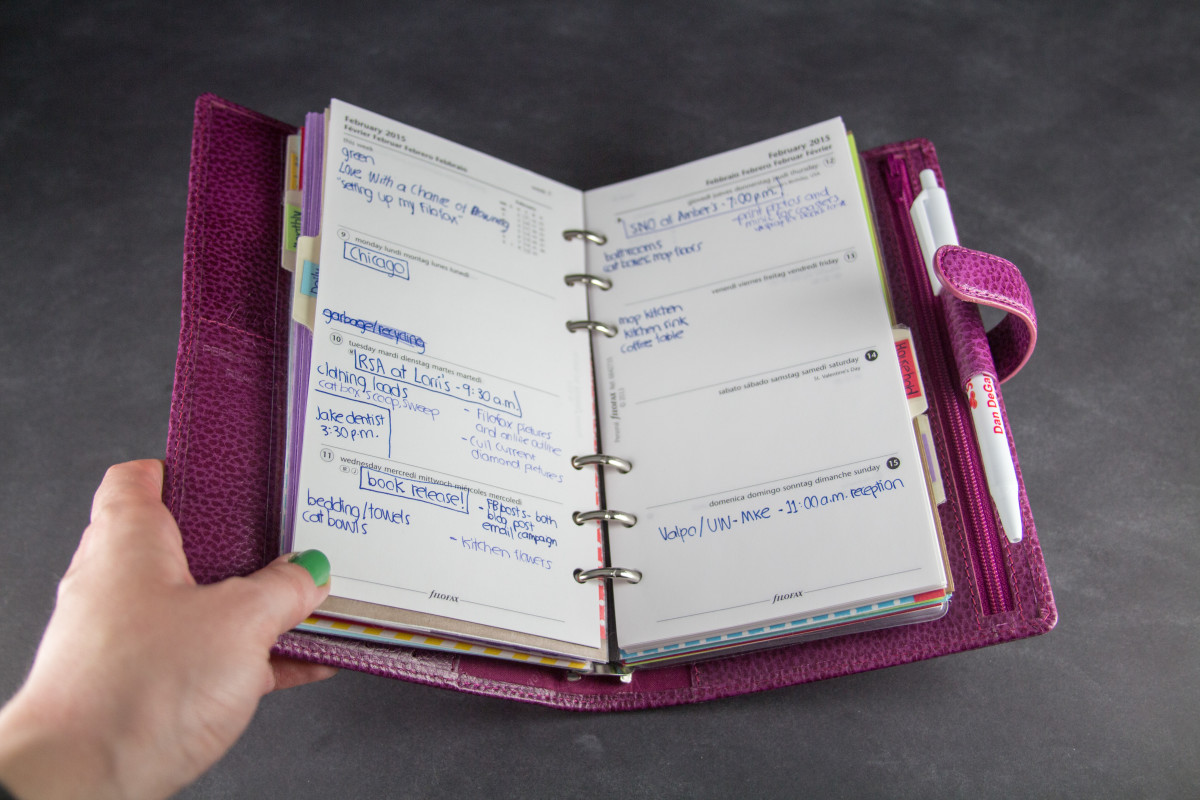 How I Set Up My Filofax Personal Finsbury My Ring Binder Organization