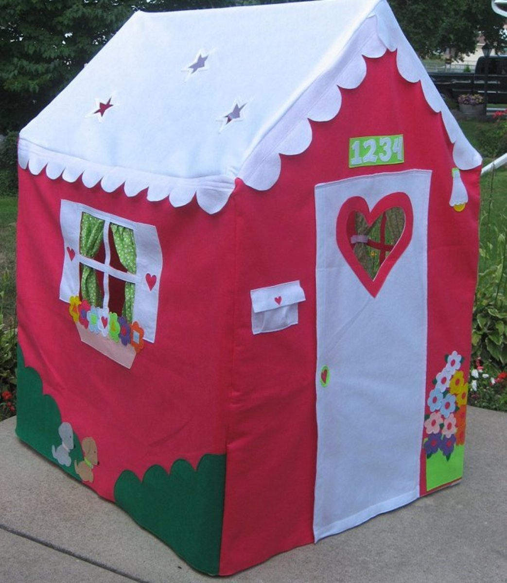 How to Make a Fabric Playhouse hubpages