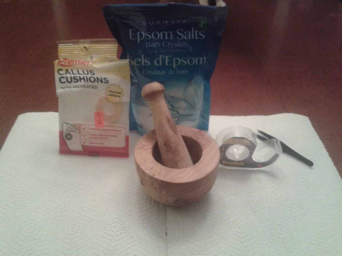 How to Make a Poultice for Removal of Splinters, Boils