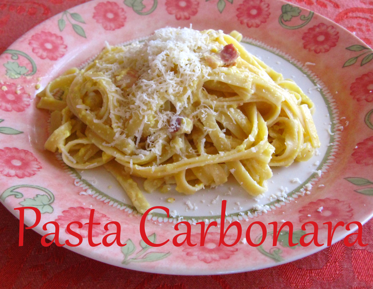 Pasta Carbonara A Quick and Easy Recipe With Eggs and Bacon Delishably