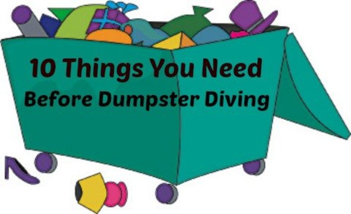 Top 10 Things You Need Before Dumpster Diving HubPages
