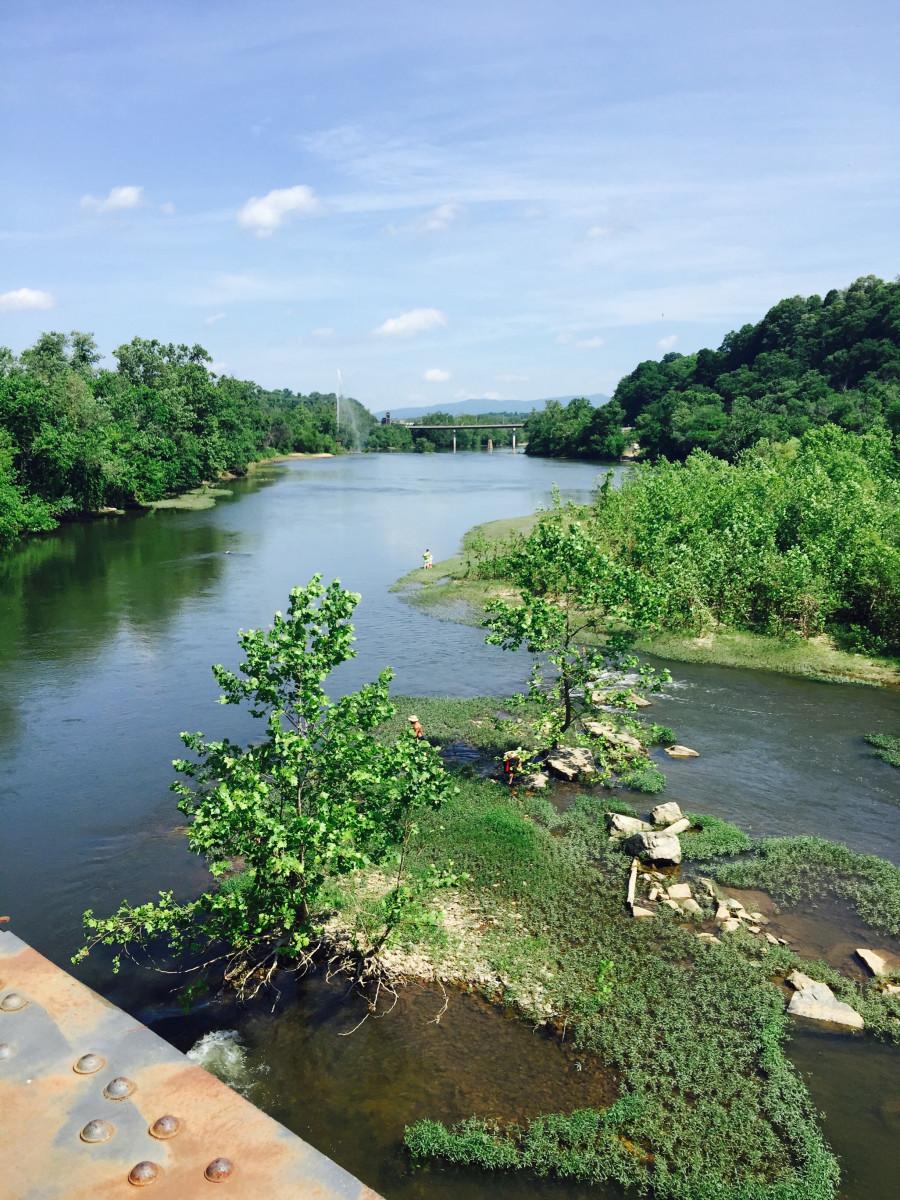 Lynchburg Virginia and the Percival's Island Nature Trail, a Pictorial