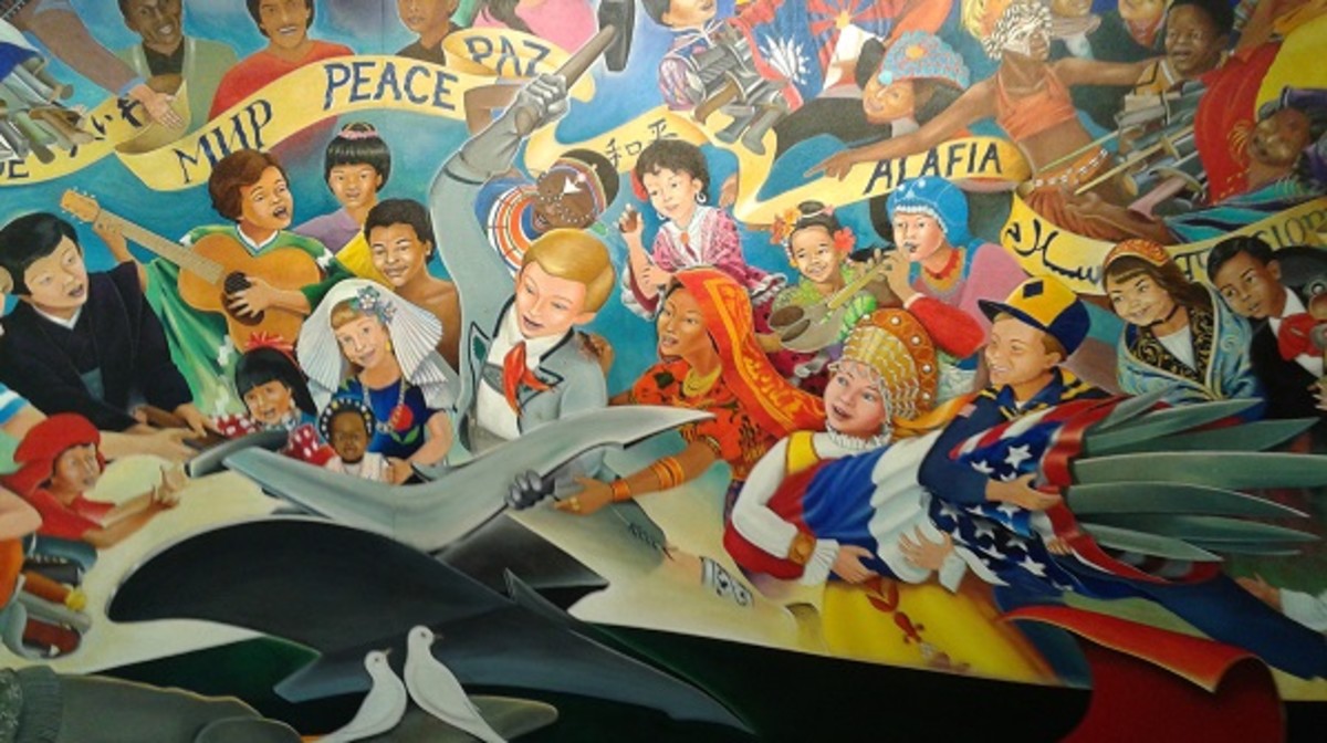 Creepy Murals in the Denver Airport Is There Fire Behind the Smoke