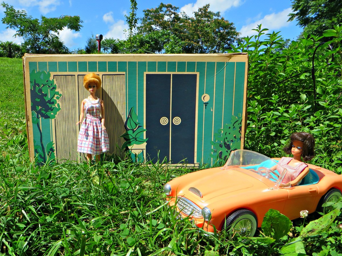 1962 Barbie and Ken and the Mattel Barbie Dream house | HubPages