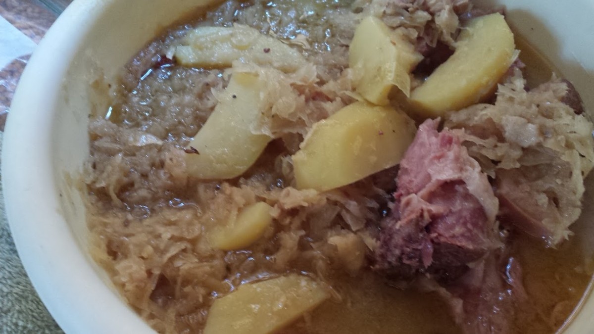 How to Make Delicious Bavarian Sauerkraut With Ham hocks and Polish Sausage HubPages