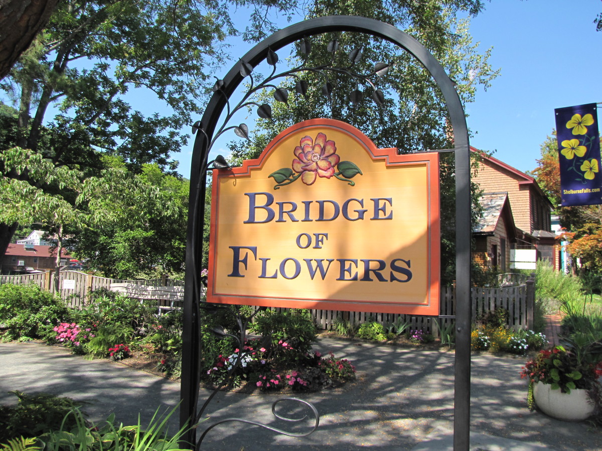 Visiting the Bridge of Flowers, Shelburne Falls, MA hubpages