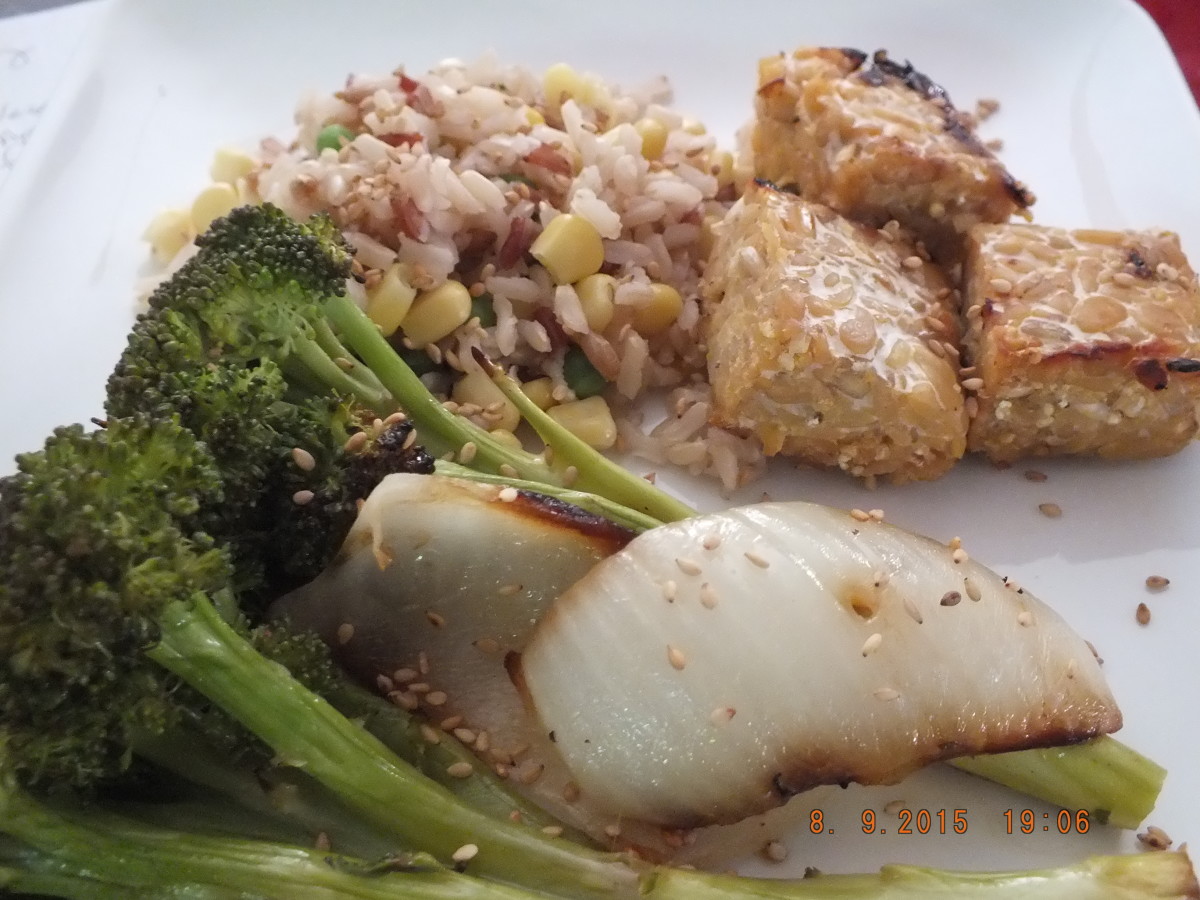 Tempeh Yakitori With Broccoli Recipe Delishably